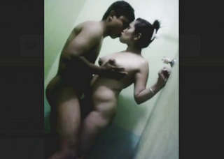 Dhaka Couple Having Bathroom Fun