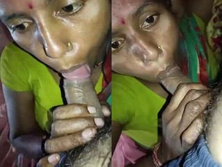 Village Bhabhi Sucking Cock