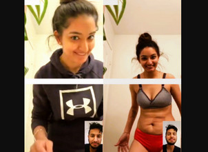 Viral video of GF removing her clothes in video call with BF