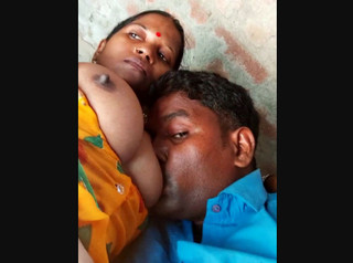 Hot Indian Desi Village Bhabhi Kissing, Boob Sucking and Fucking by Hubby