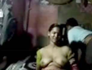 sexy sudha aunty in saree fucked with young bf leaked mms