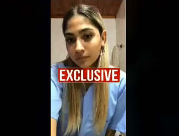 Paki Nurse in Hostel Selfie Video for BF Hot