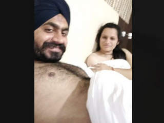 Punjabi couple in hotel with punjabi audio