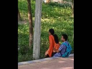 Desi College Lover Fuck in Park